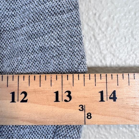 Talula Aritzia Grey Fit & Flare Mini Dress Women 2 Preppy Sleeveless Skater Twee - Picture 8 of 11